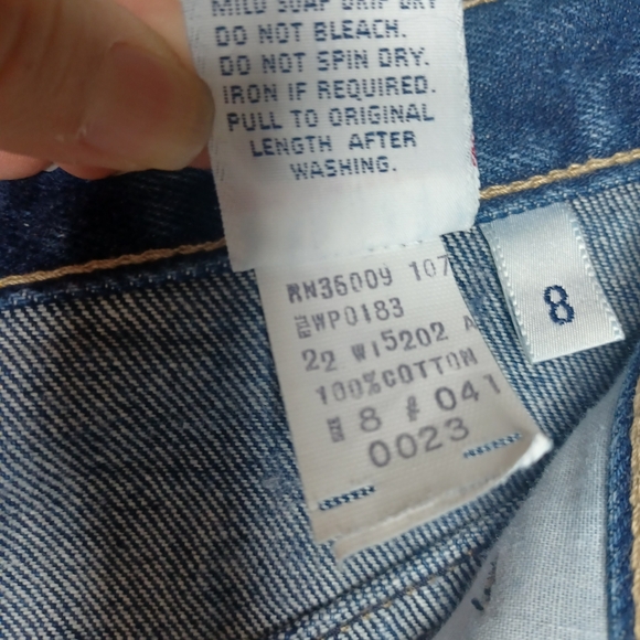 Calvin Klein Denim Blue Pencil Skirt - Picture 6 of 11